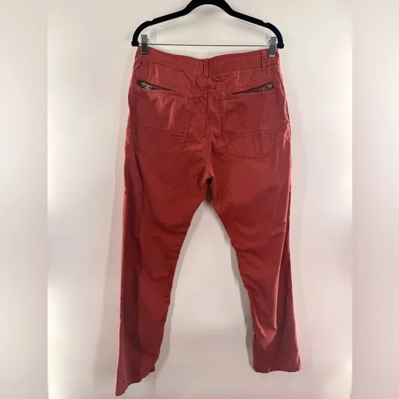EUC Bar III Red Zippered Pocket Pants - Picture 5 of 7